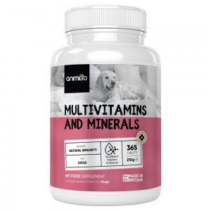 Multivitaminen en mineralen voor honden