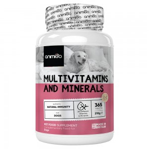 Multivitaminen en mineralen voor honden