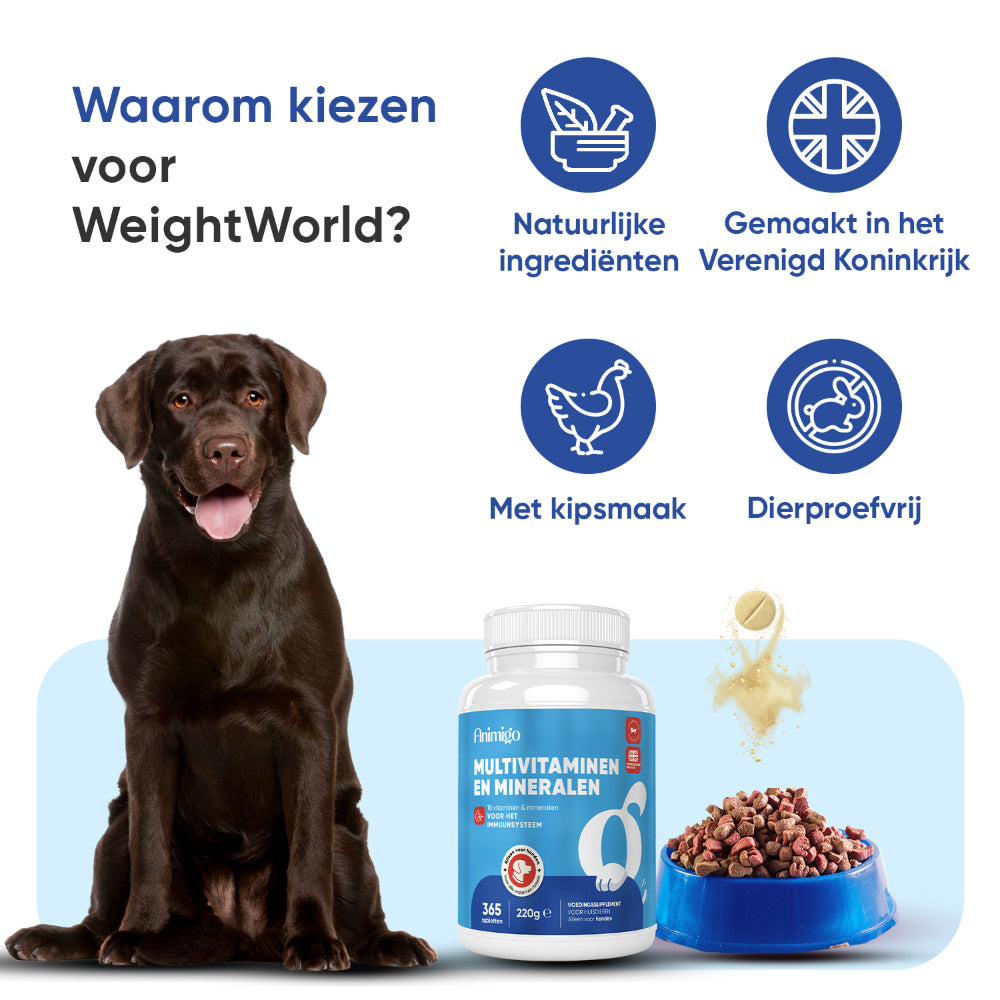 Multivitamine & Mineralen voor honden
