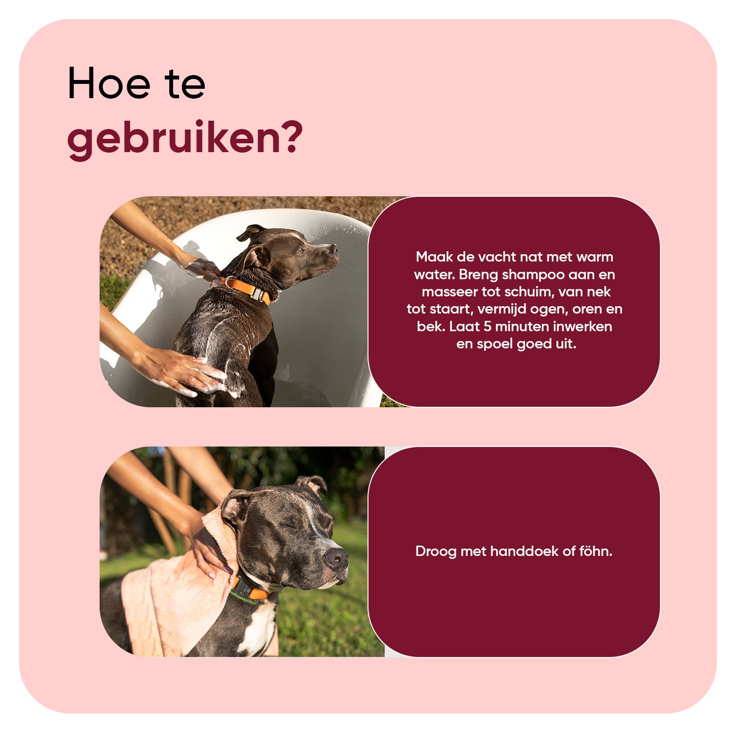 Vlooien- & Teken shampoo voor Honden 500ml