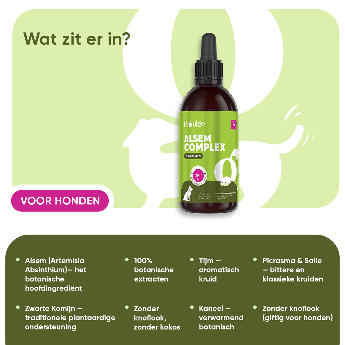 Alsem complex voor honden