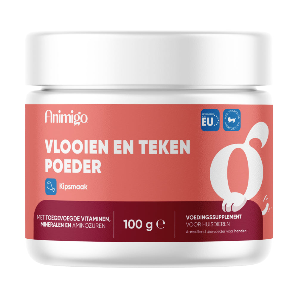 Vlooien- en tekenwerend poeder voor katten