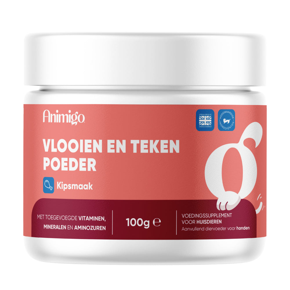 Vlooien- en tekenpoeder voor honden