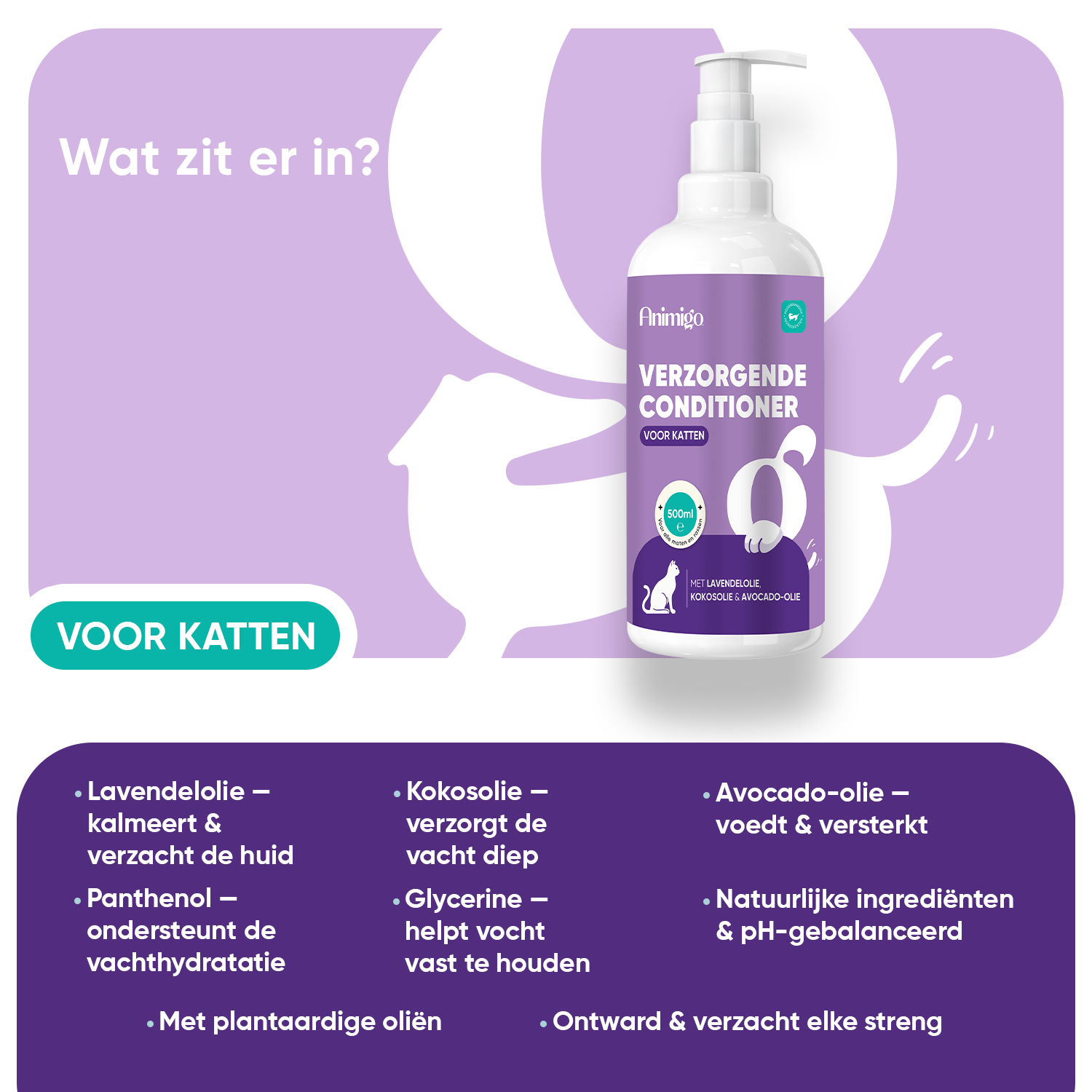 Conditioner voor Katten 500ml