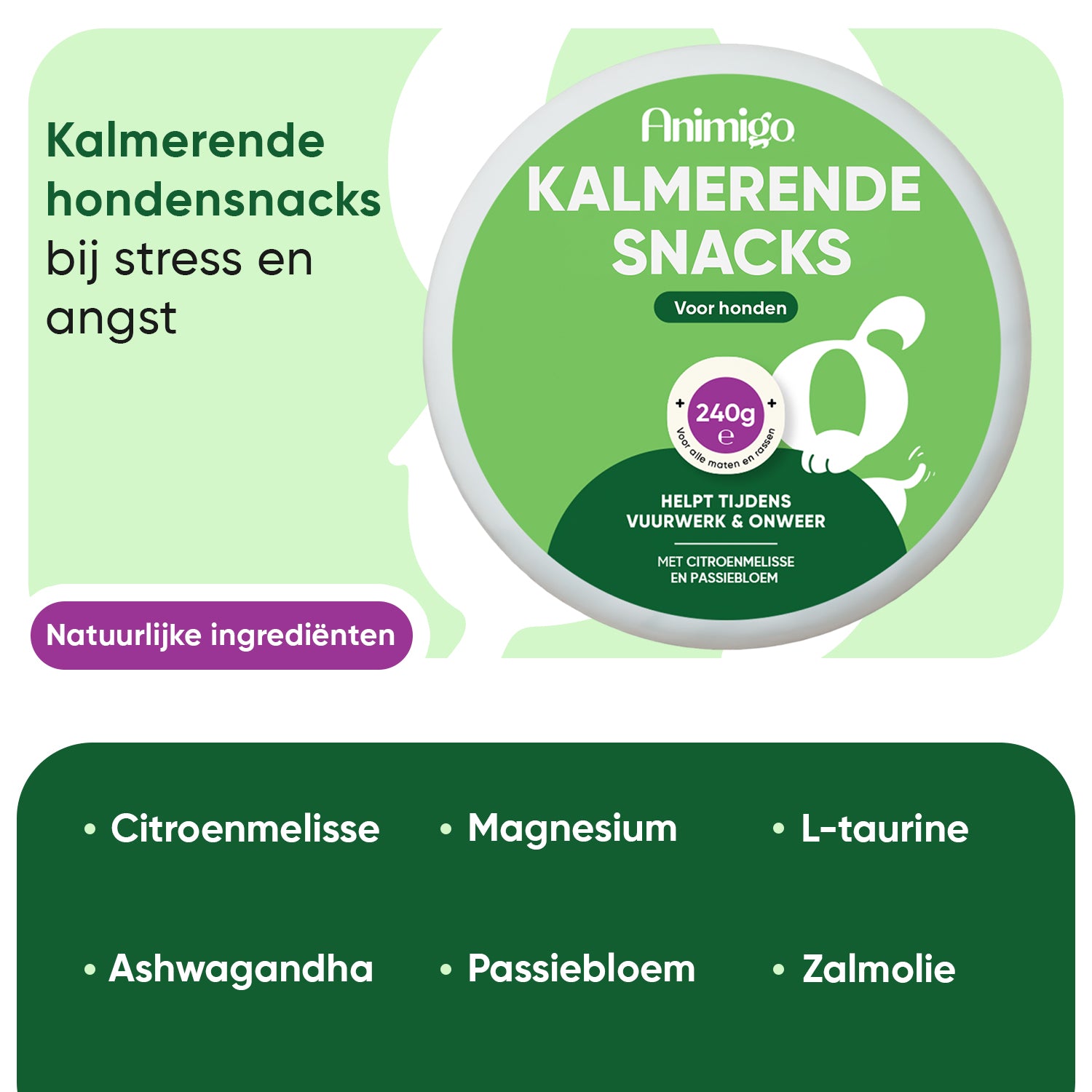 Kalmerende Kauwsnacks voor Honden