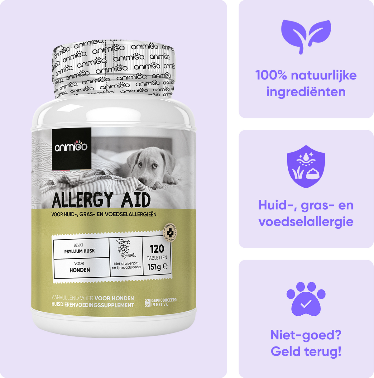 Anti allergie voor honden